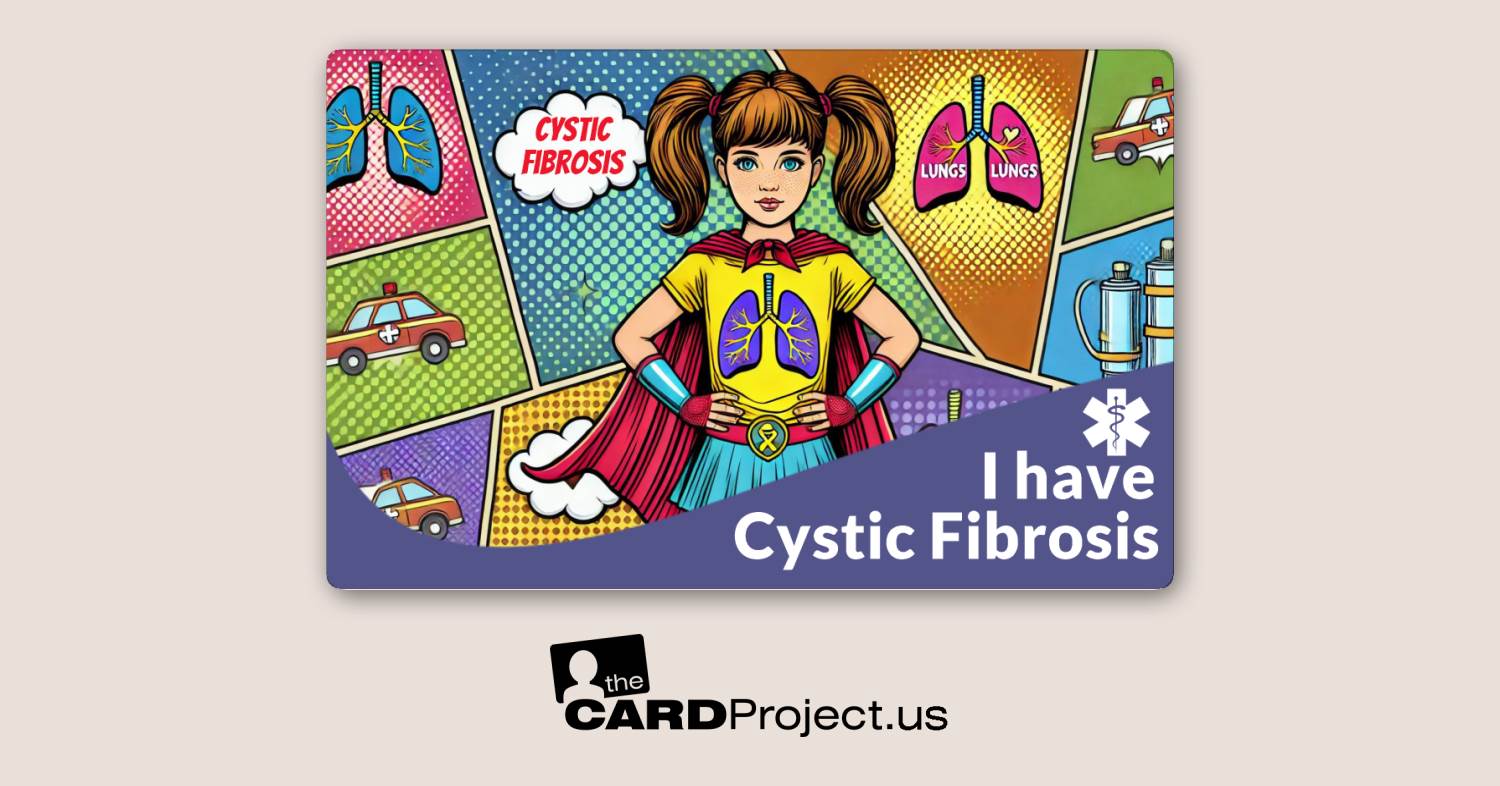 I Have Cystic Fibrosis Kids Design 4